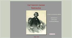 Desktop Screenshot of carl-reinecke.de